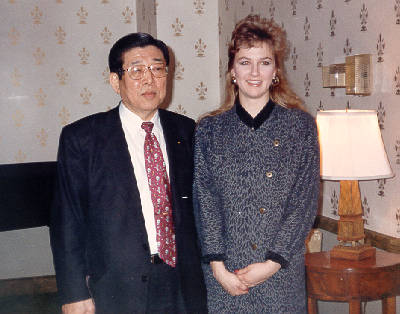 Dr. Un Yong Kim and Ms. Linda Roth